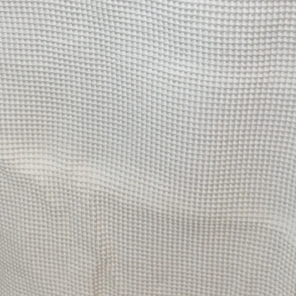 Home Collection White Waffle Weave Shower Curtain